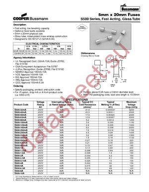 S500-125-R datasheet  